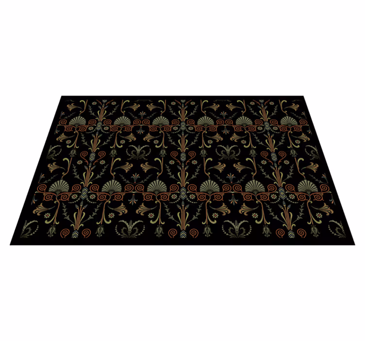 Individuais de mesa de texturas acabamento floral - TenStickers