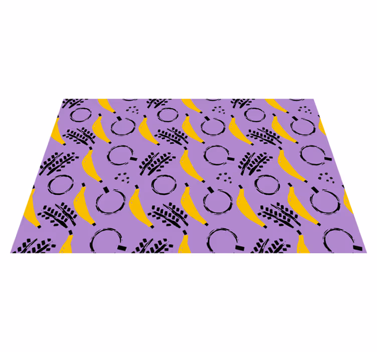 Individuais de mesa originais com estampa de banana - TenStickers