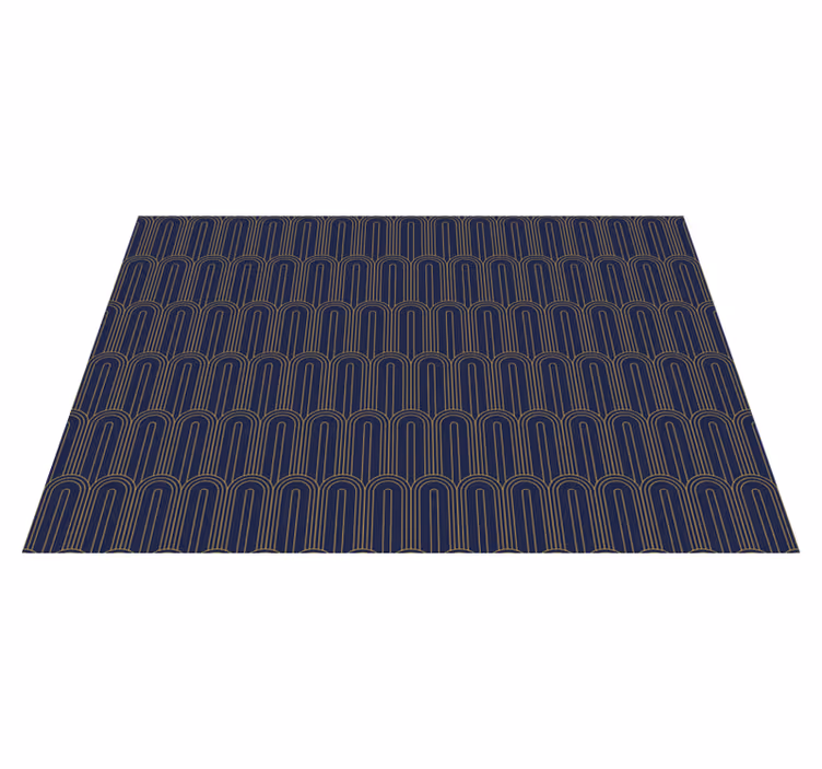 Individuais de mesa modernos com linhas arqueadas elegantes - TenStickers