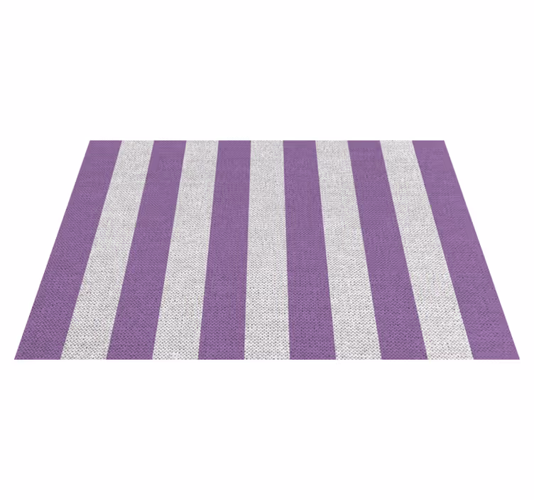 Individuais de mesa de texturas superfície listrada roxa - TenStickers