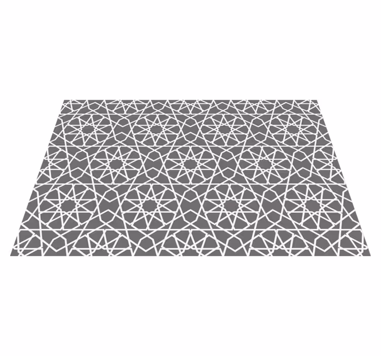 Individuais de mesa de texturas padrão geométrico retangular - TenStickers