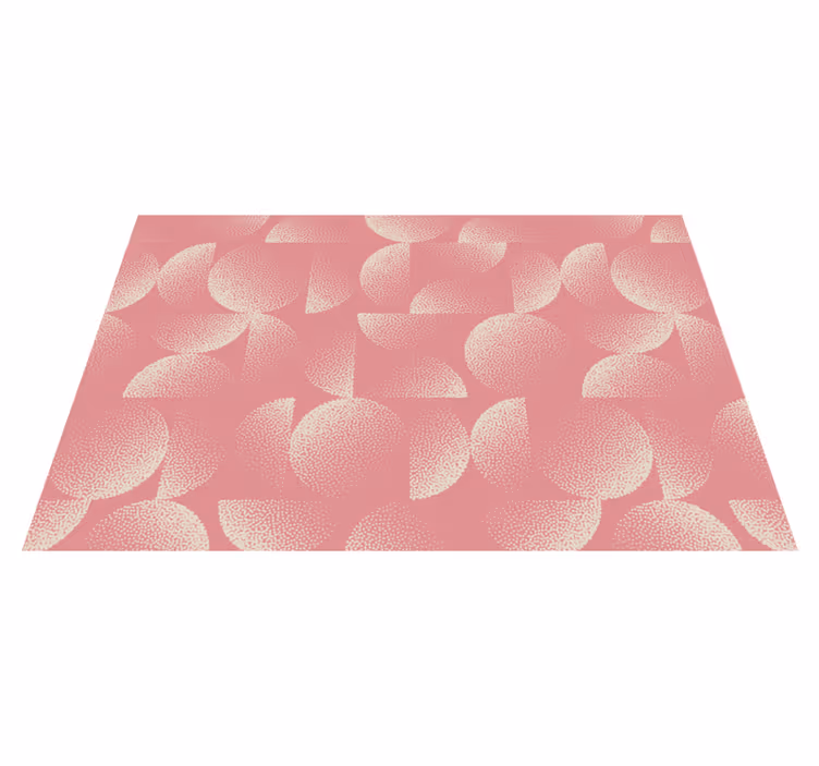 Individuais de mesa de texturas padrões circulares abstratos - TenStickers