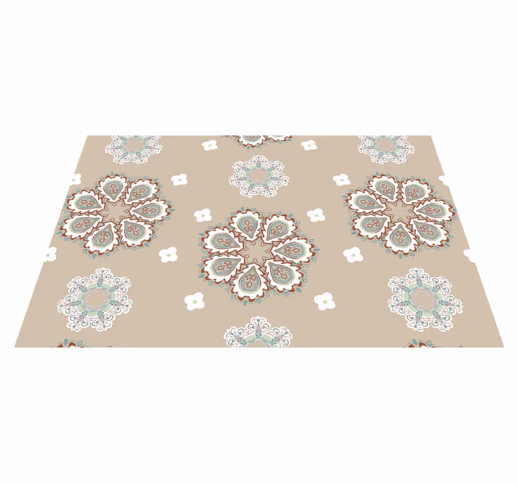 Elegantes individuais de mesa com padrão "granny chic" - TenStickers