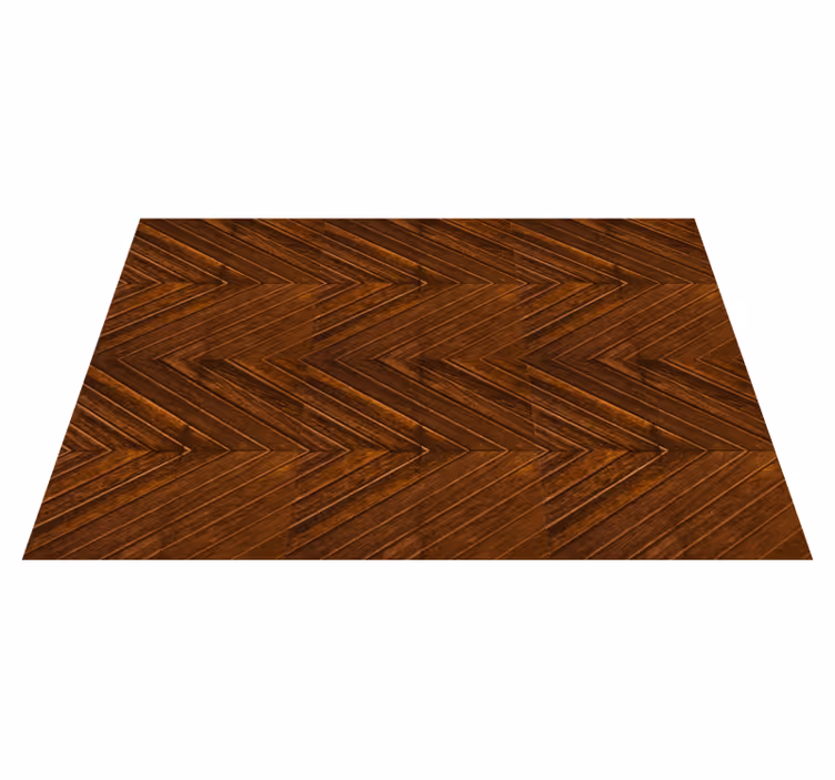 Individual de mesa textura de madeira em zigzag - TenStickers