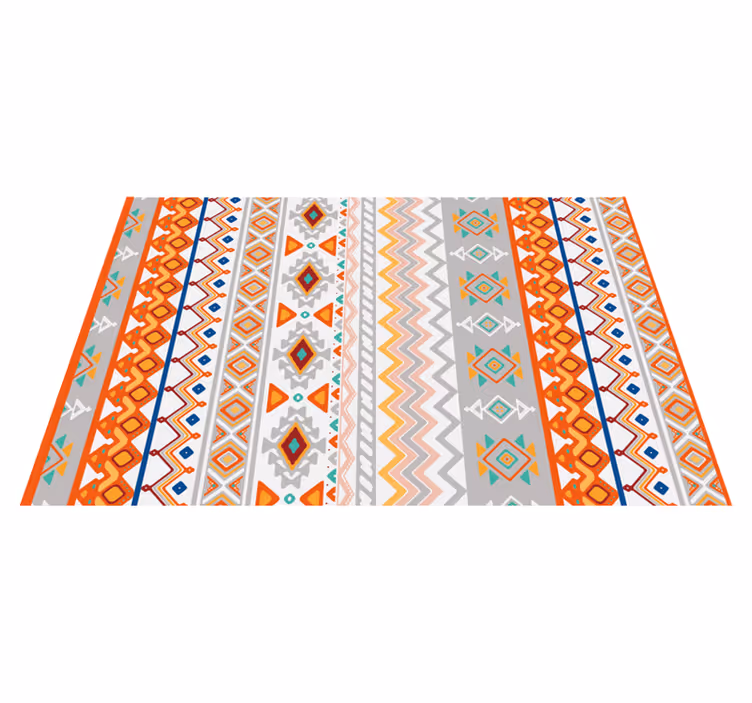 Individuais de mesa de texturas Padrão de estilo boêmio - TenStickers