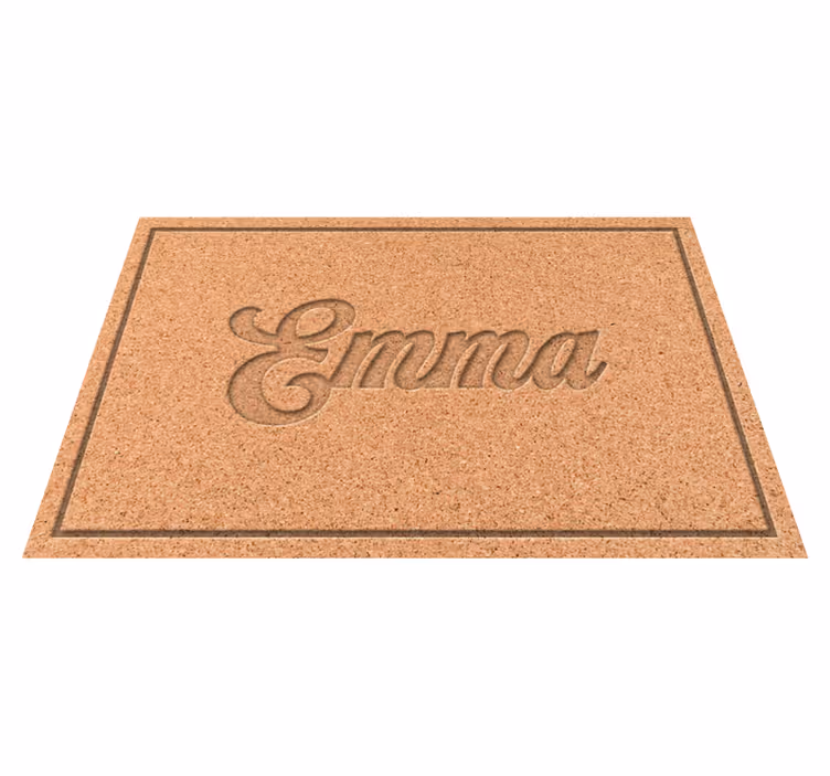 Individual de mesa cortiça personalizada - TenStickers