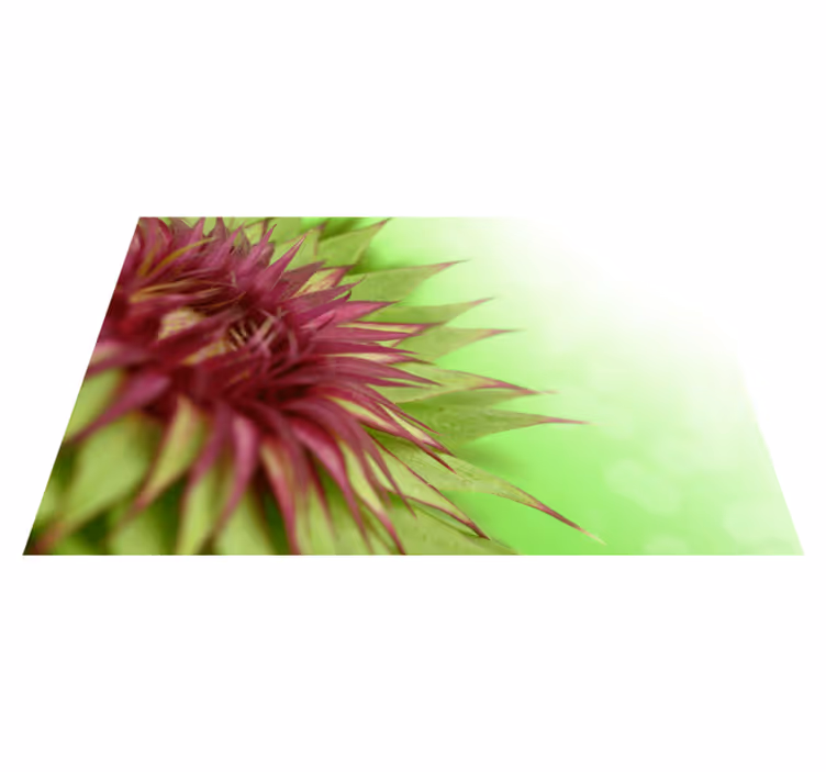 Individual de mesa imagem aproximada da flor - TenStickers