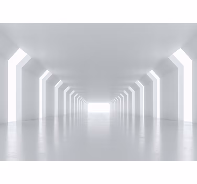 Murais de Parede 3D Dentro da Luz - TenStickers