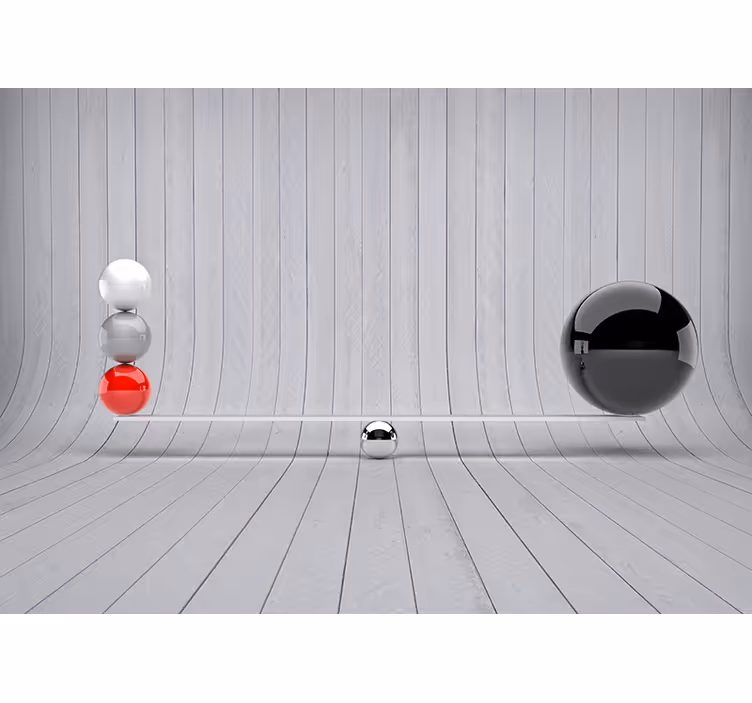 Murais de Parede 3D Balanço - TenStickers