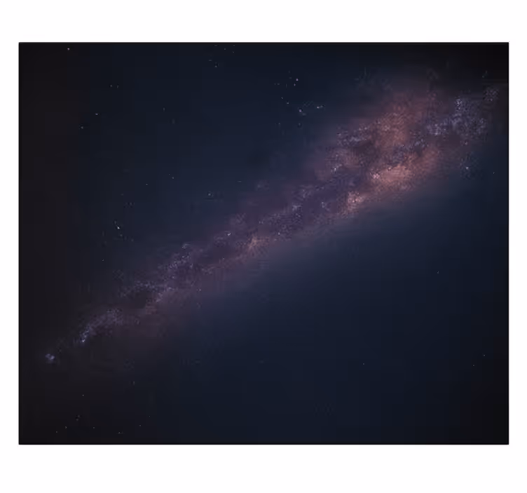 Mural de parede juvenis galáxia com estrelas - TenStickers