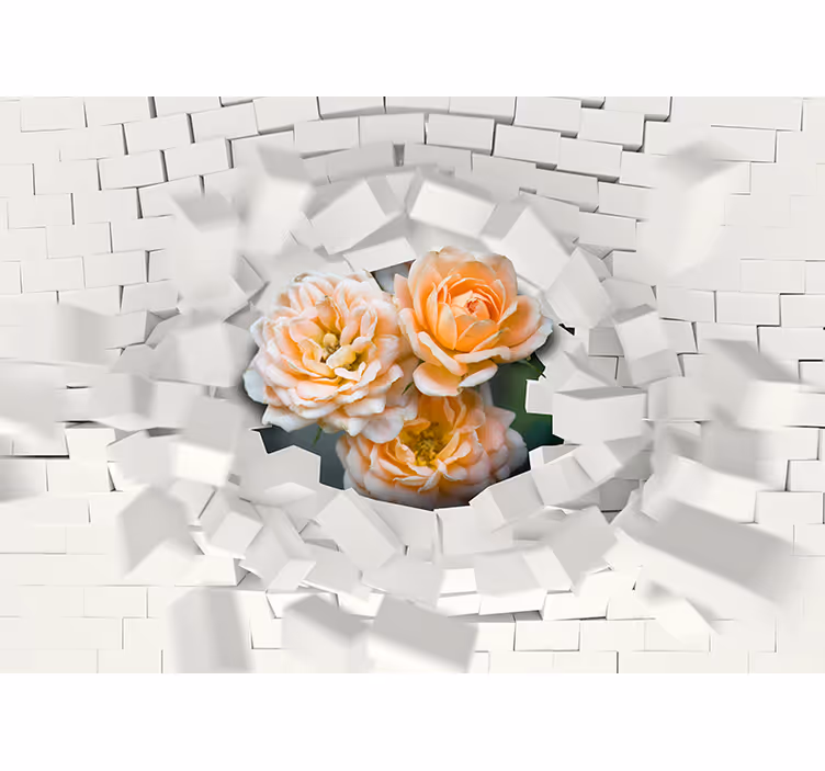 Murais de Parede 3D Perdido no Caos - TenStickers
