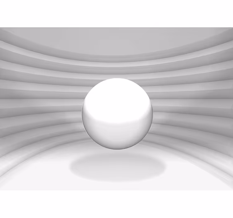 Murais de Parede 3D Sala Geométrica - TenStickers