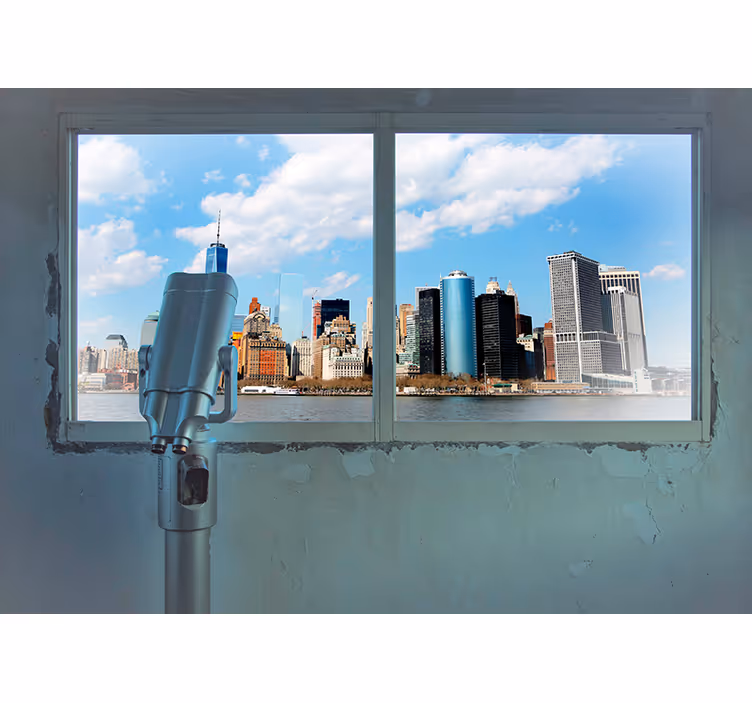 Fotomurais cidades e países Cidade Escondida - TenStickers