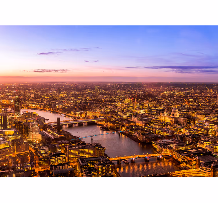Fotomurais lugares Vista para Londres - TenStickers
