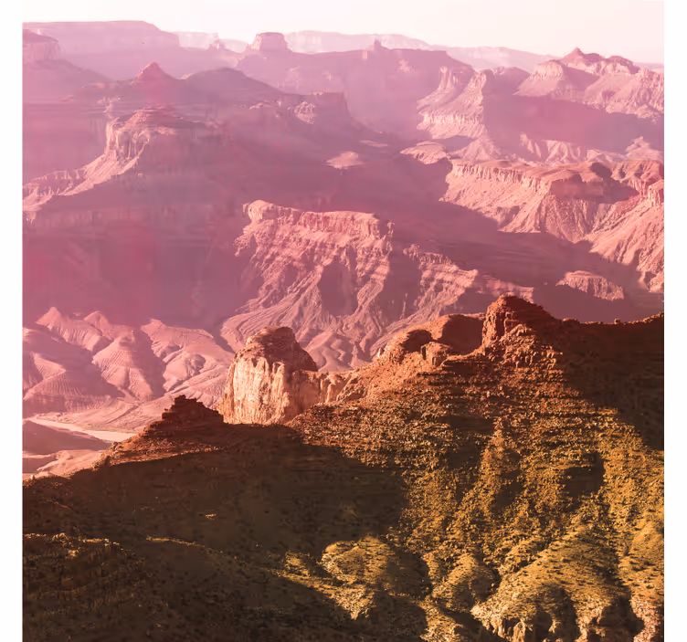Mural de parede desertos com cores estéticas do grand canyon - TenStickers