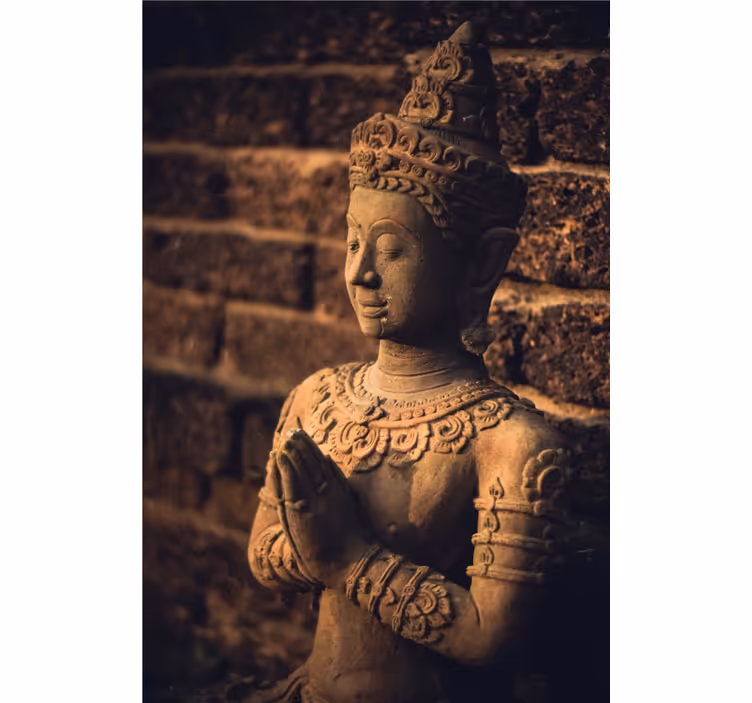Mural de parede buda figura decorativa - TenStickers