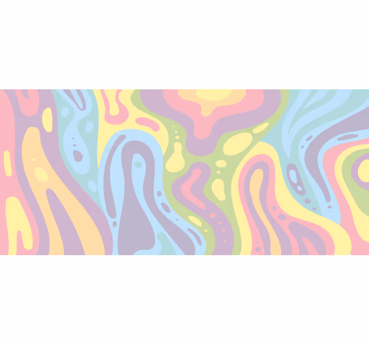 Fotomurais para casa de banho efeito lâmpada colorida - TenStickers