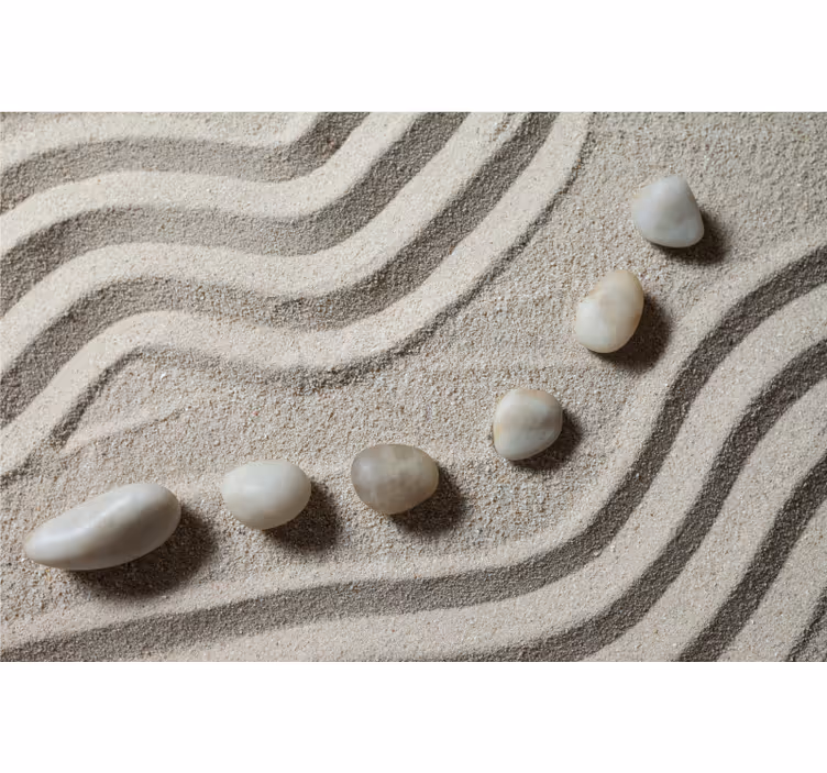 Fotomurais para casa de banho meditação zen - TenStickers