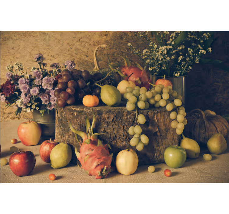 Mural de parede cozinha frutas para cozinha - TenStickers