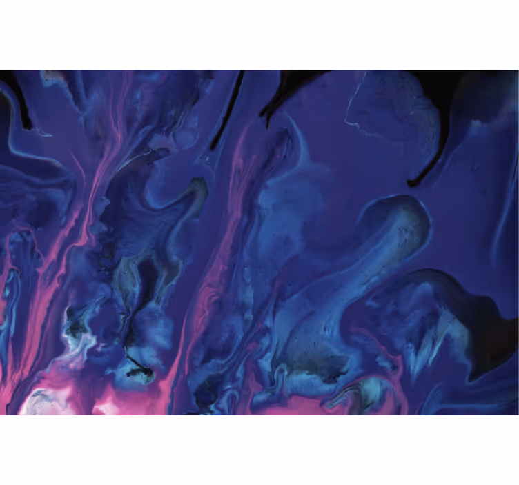 Mural de parede roxo com gradiente azul e roxo - TenStickers