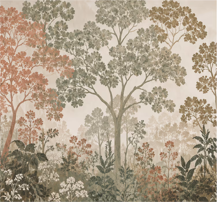 Mural de parede bosques natureza - TenStickers