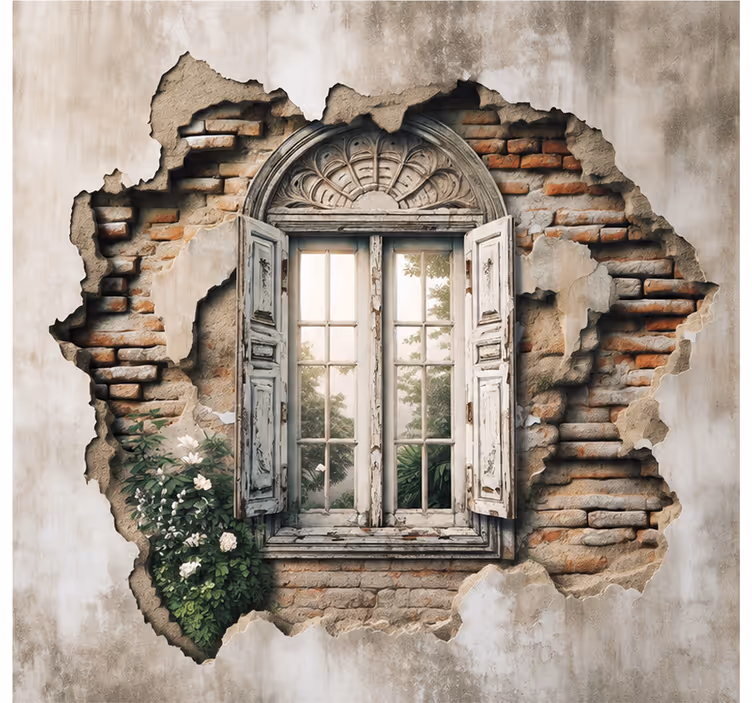 Murais de parede 3d realistas - TenStickers