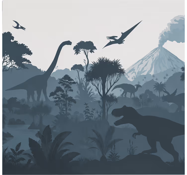 Mural de parede bosques animais - TenStickers