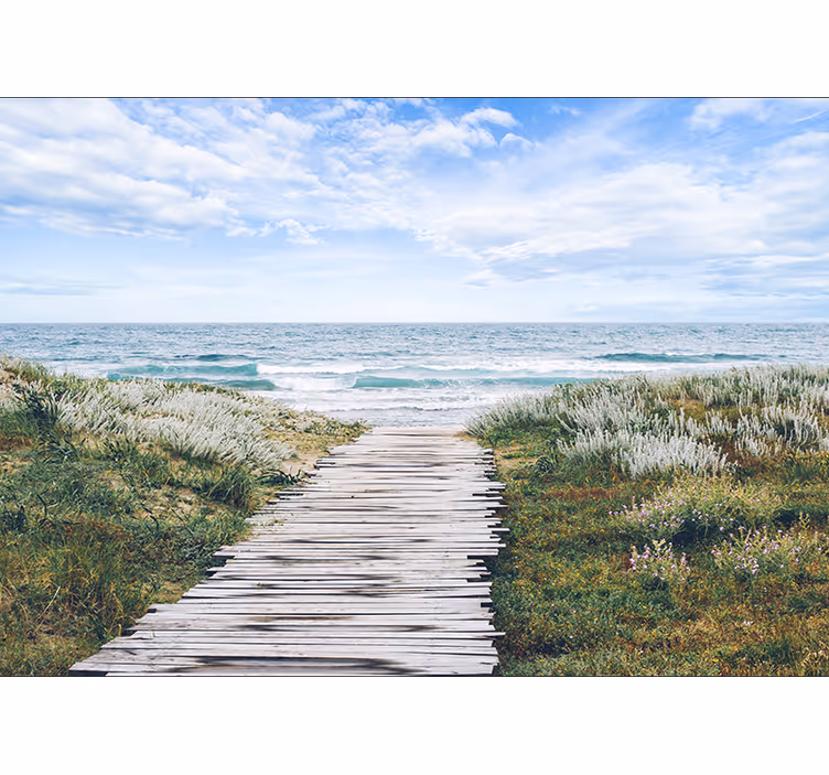 Fotomurais de paisagens Férias no Litoral - TenStickers