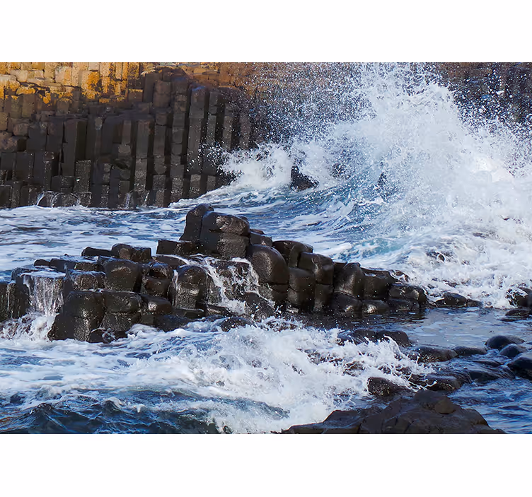 Fotomural de parede da natureza Giant Causeway - TenStickers