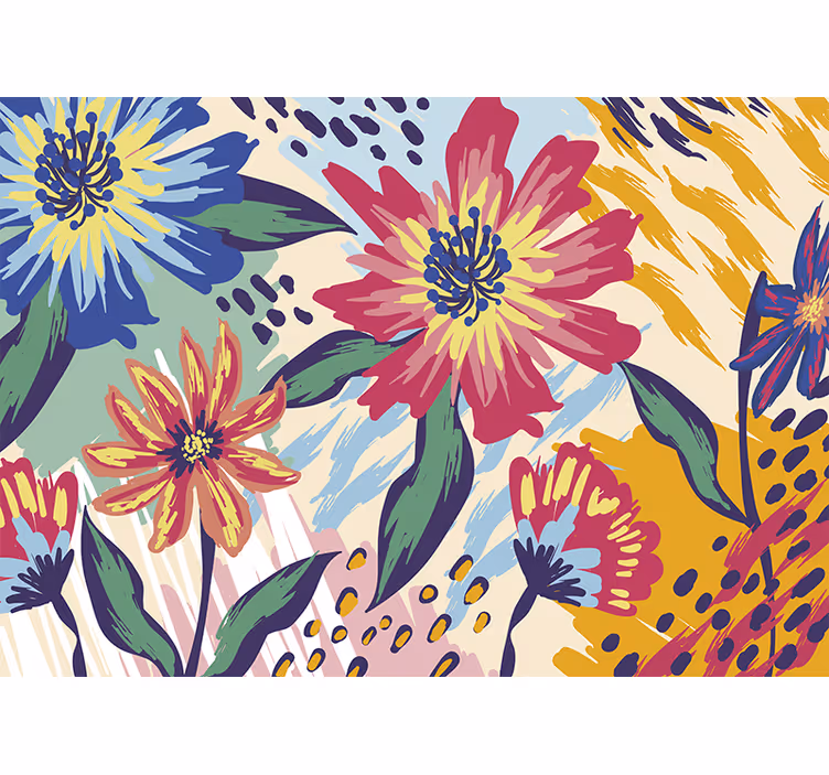 Fotomural de arte clássica flores de Van Gogh - TenStickers