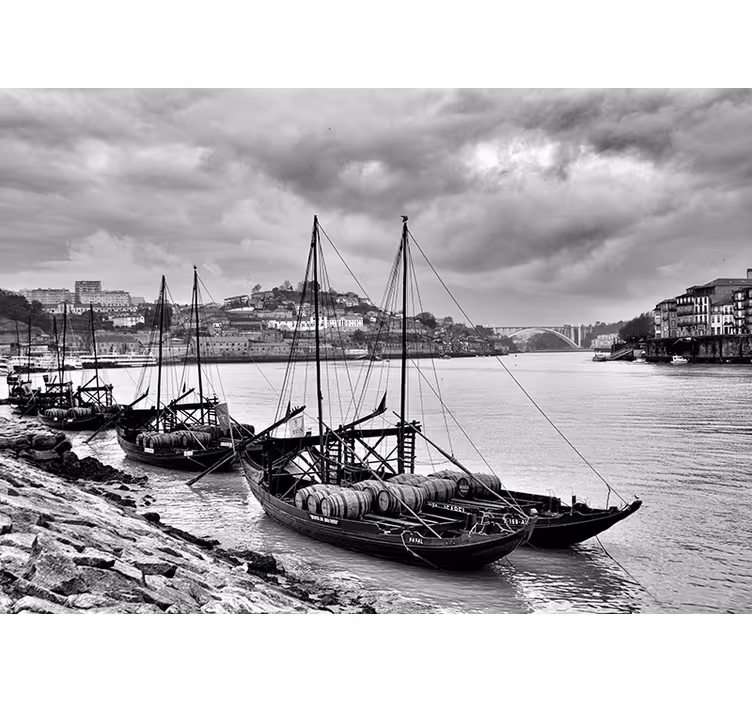 Fotomural de parede decorativo Barco Rabelo - TenStickers