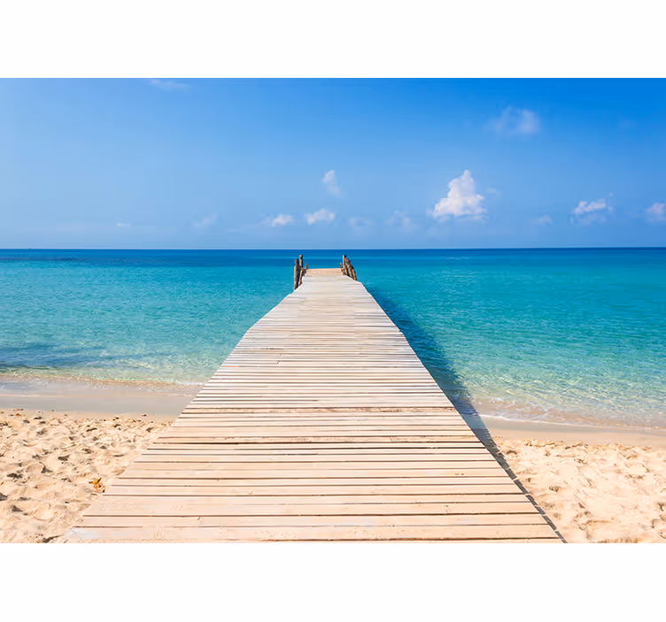 Fotomurais de paisagens Na Praia - TenStickers
