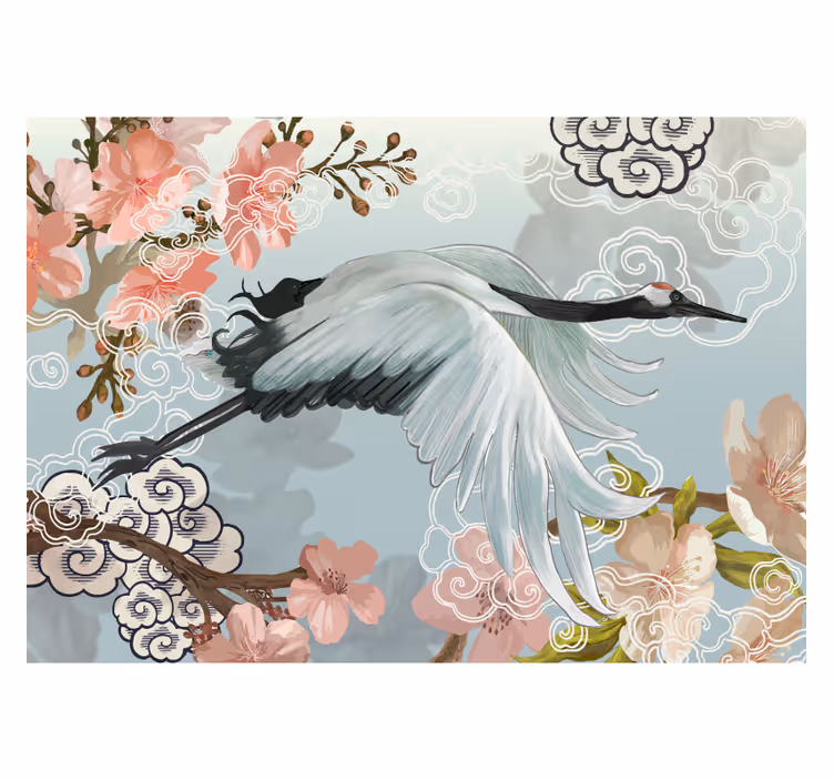 Fotomural de parede desenho oriental  - TenStickers
