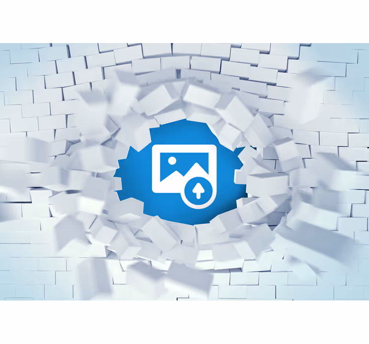 Fotomural personalizável fotografia 3d  - TenStickers