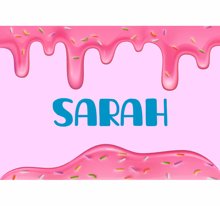 Murais de Parede Creme donut - TenStickers