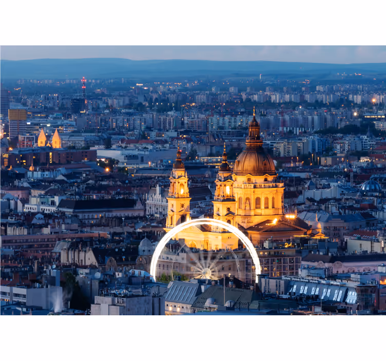 Murais de Parede Fundo de budapeste - TenStickers