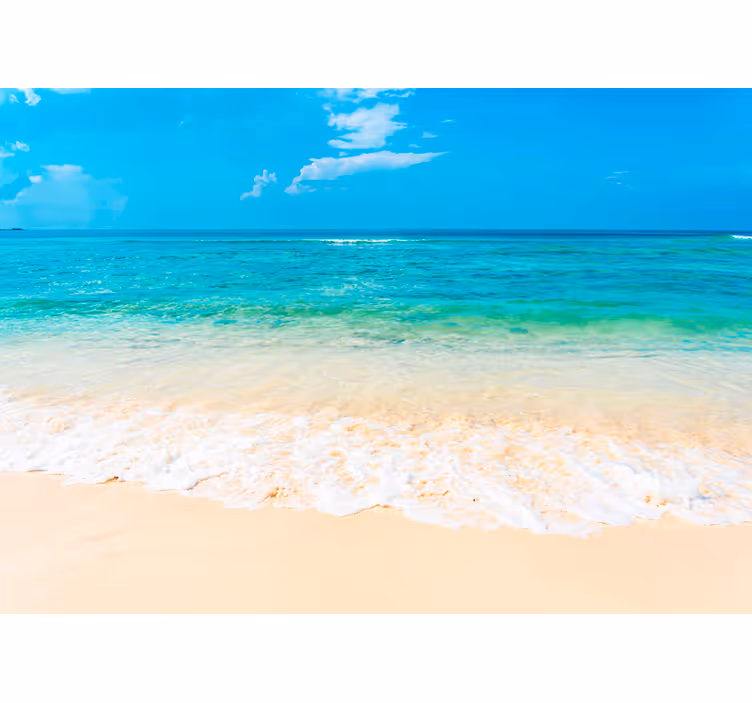 Fotomurais de paisagens Ondas do oceano claras - TenStickers