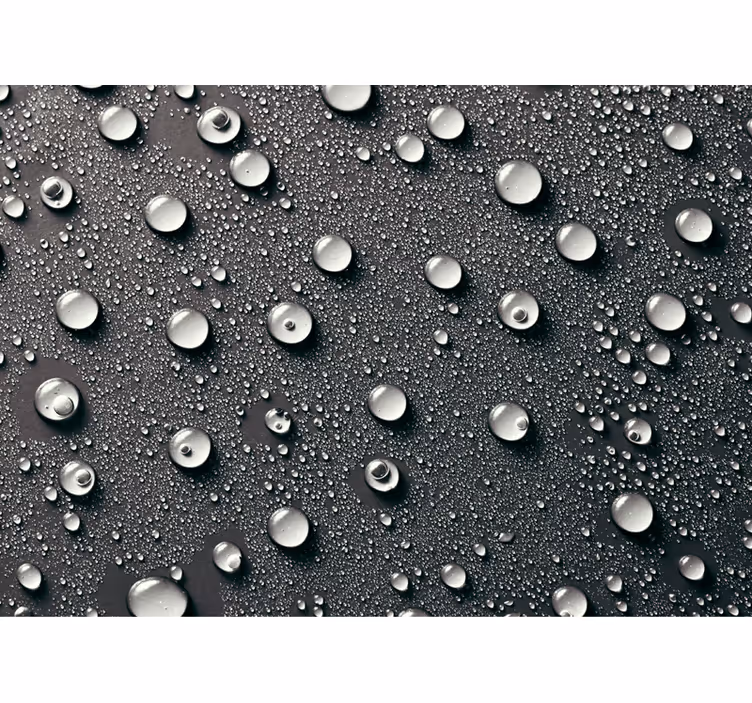 Fotomural para casa de banho gotas de água - TenStickers