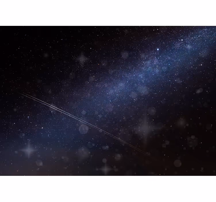 Mural de parede espaço céu noturno celestial - TenStickers