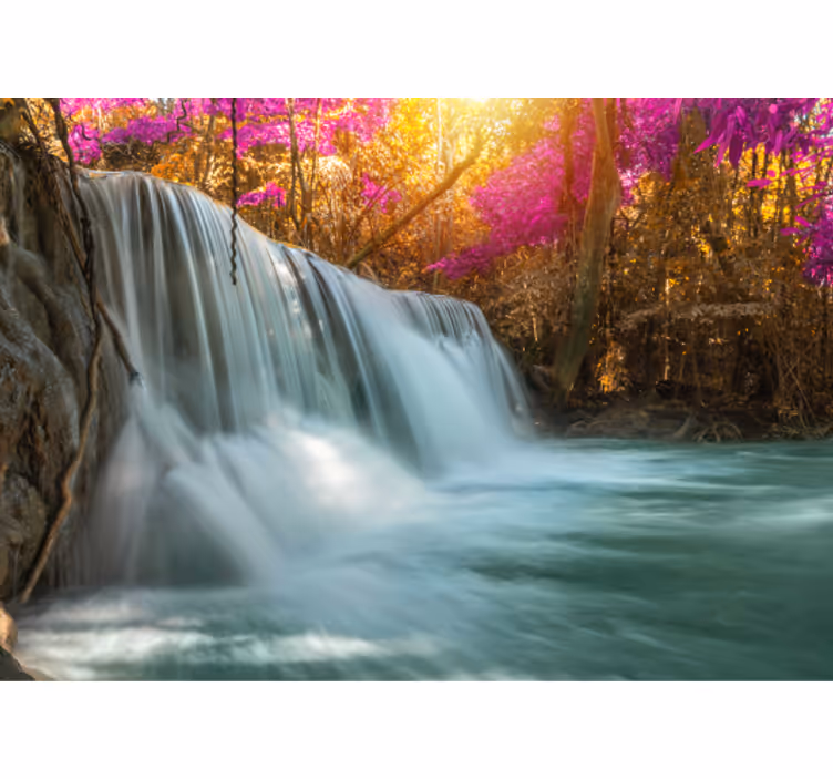 Mural de parede cascatas grande cachoeira stream - TenStickers