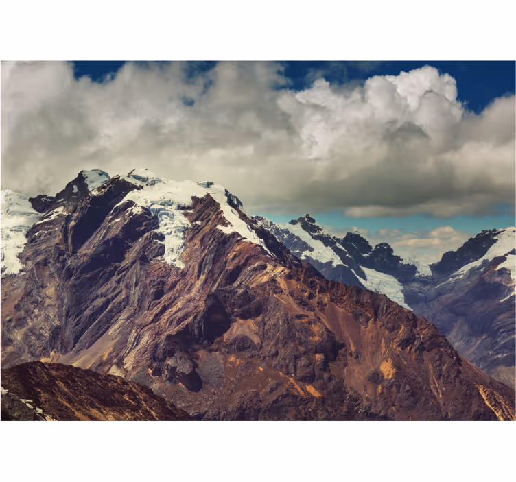 Mural de parede montanha grandes cumes gelados - TenStickers