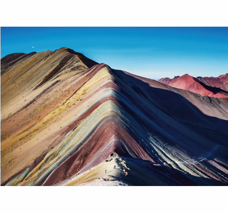 Mural de parede montanha cordilheira vibrante - TenStickers