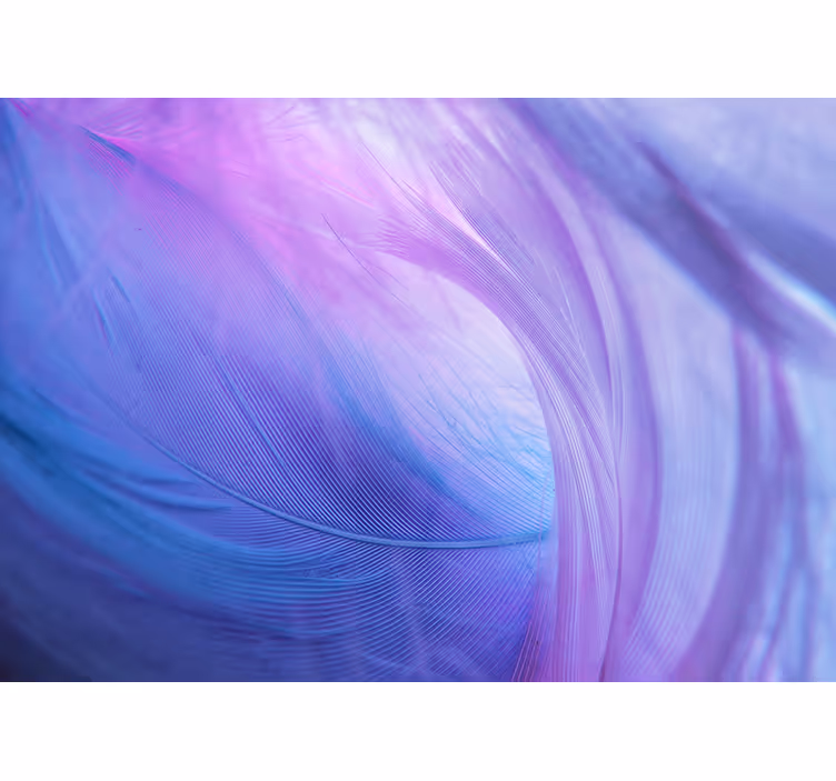 Mural de parede abstrato ondas de cores suaves - TenStickers
