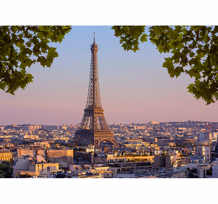 Fotomurais cidades e países Torre eiffel - TenStickers