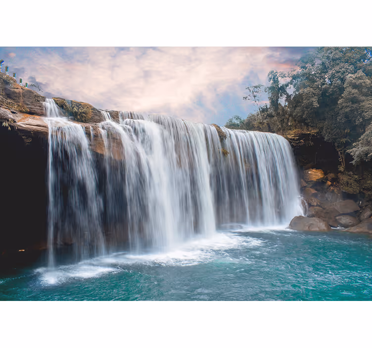 Mural de parede cascatas cachoeira majestosa - TenStickers