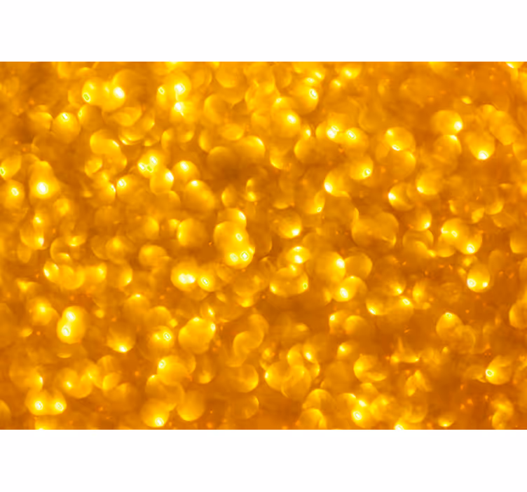 Fotomurais texturas e padrões efeito bokeh dourado - TenStickers