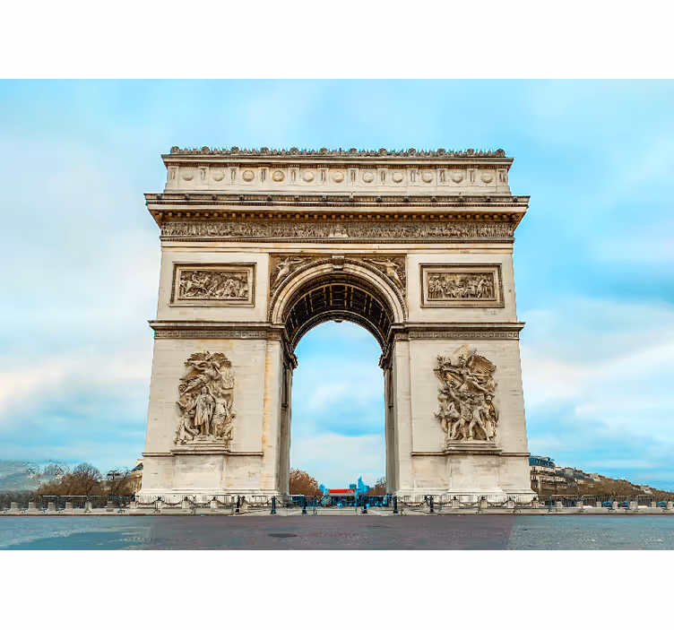 Mural de parede paris monumento icônico de paris - TenStickers