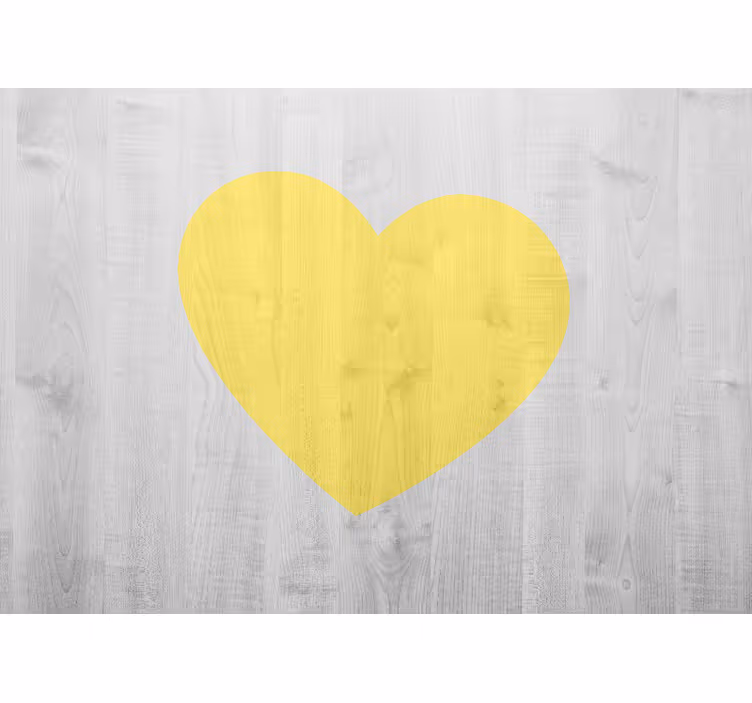 Mural de parede amor símbolo do coração - TenStickers