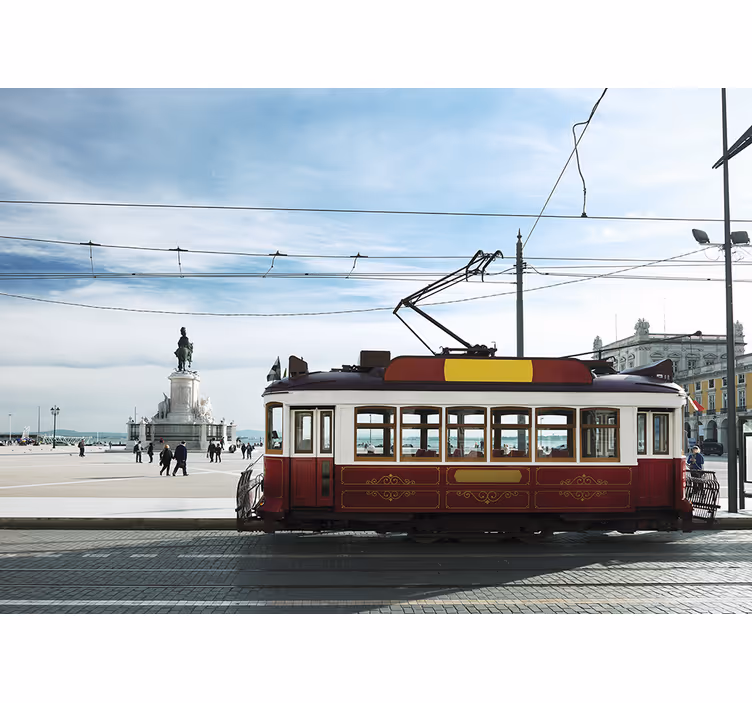 Fotomural para sala eléctrico em Lisboa - TenStickers