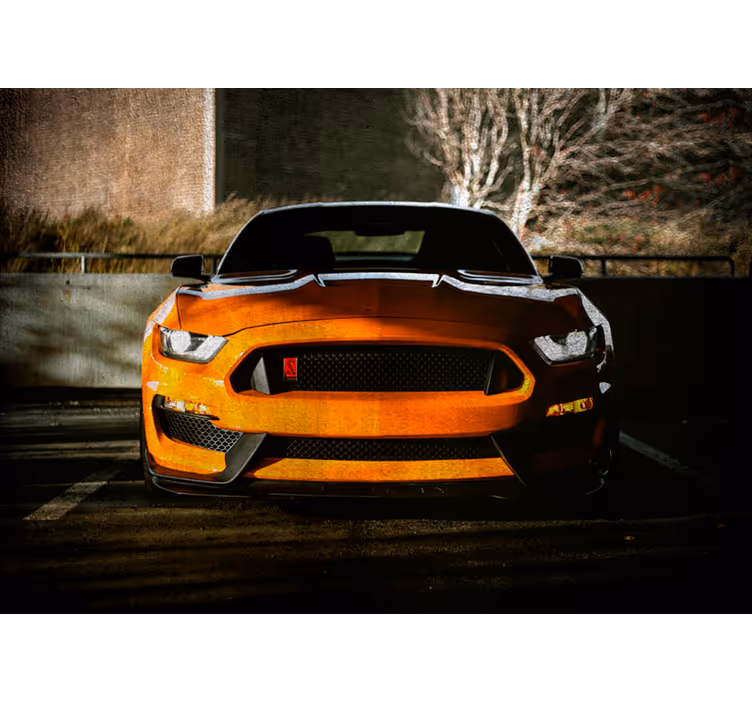 Mural de parede veículos carro muscle elegante - TenStickers